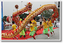 Performance of Dragon Dance – Chinese Folklore